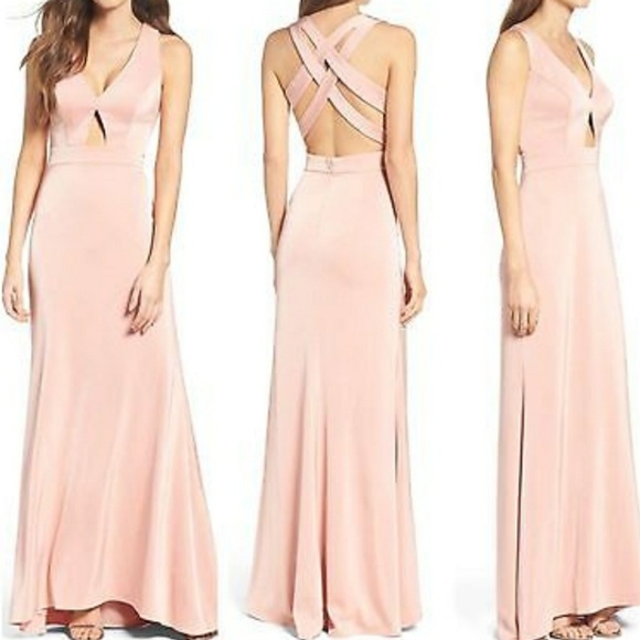 Xscape Dresses & Skirts - Xscape cross back gown